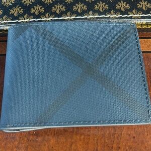 Men's Blue Wallet